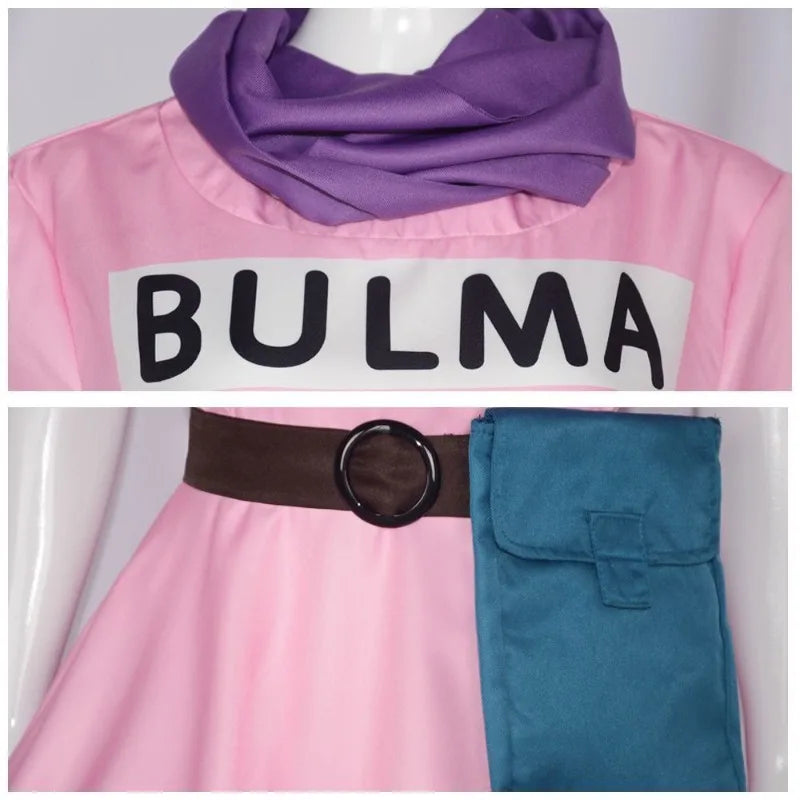 Déguisement Dragon Ball - Robe de Bulma