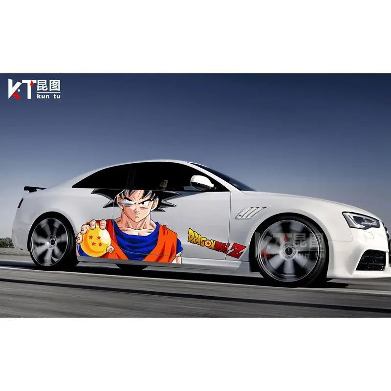 Sticker Voiture Dragon Ball - Son Goku