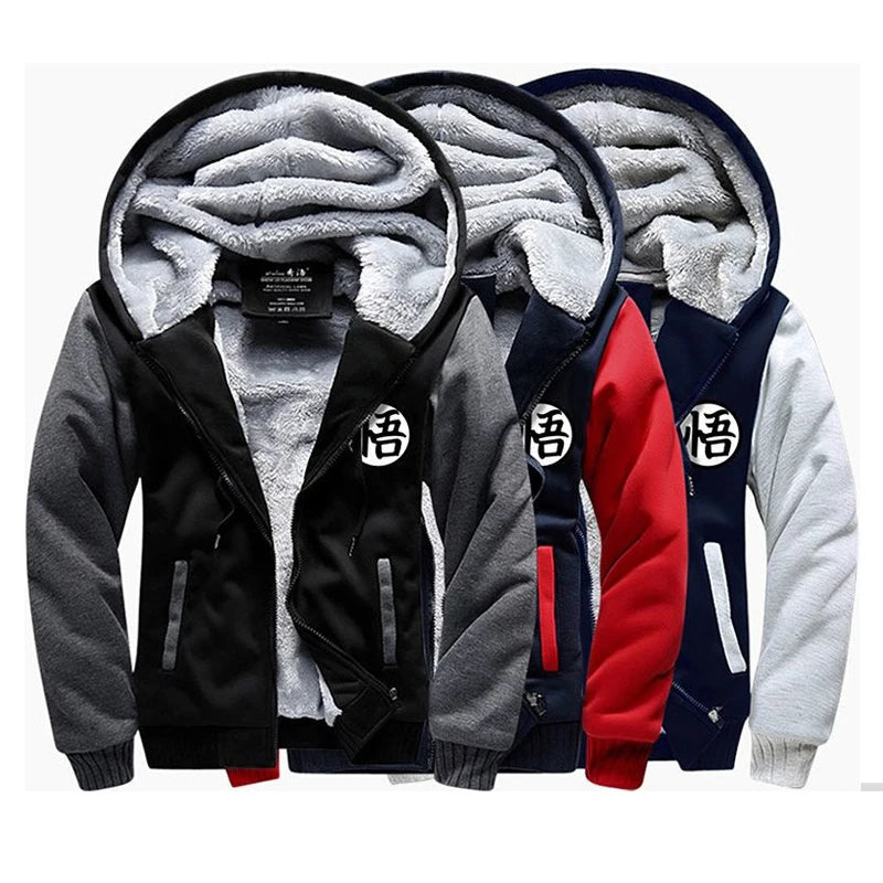 Veste Doublée Dragon Ball - Emblème Go de Goku