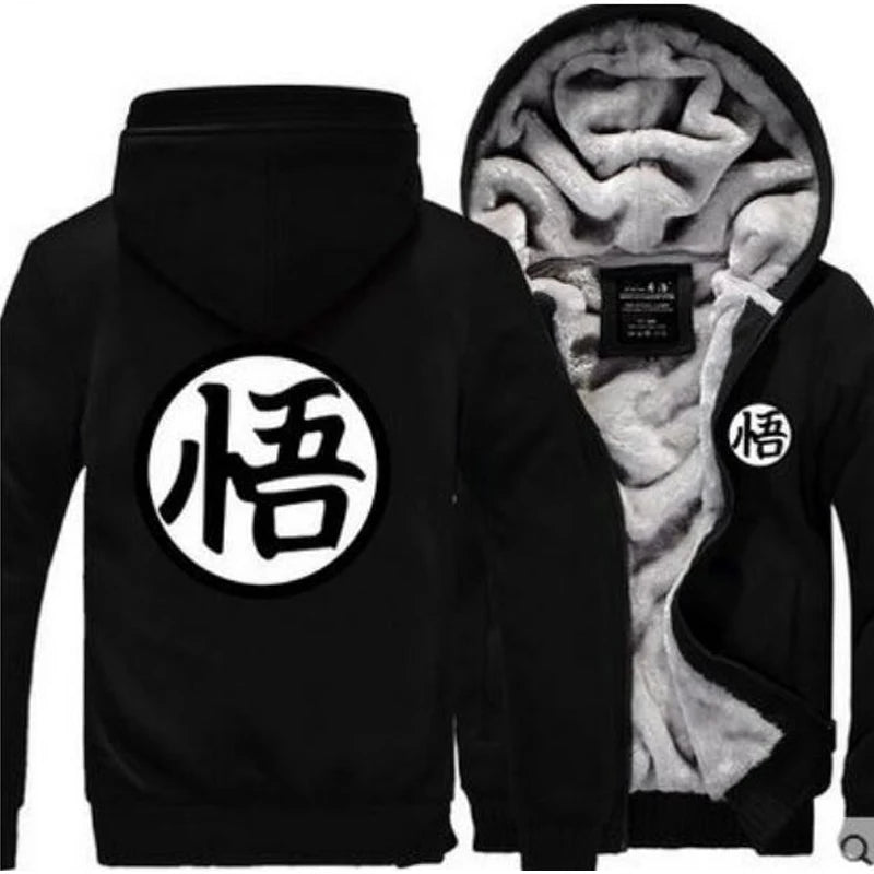 Veste Doublée Dragon Ball - Emblème Go de Goku