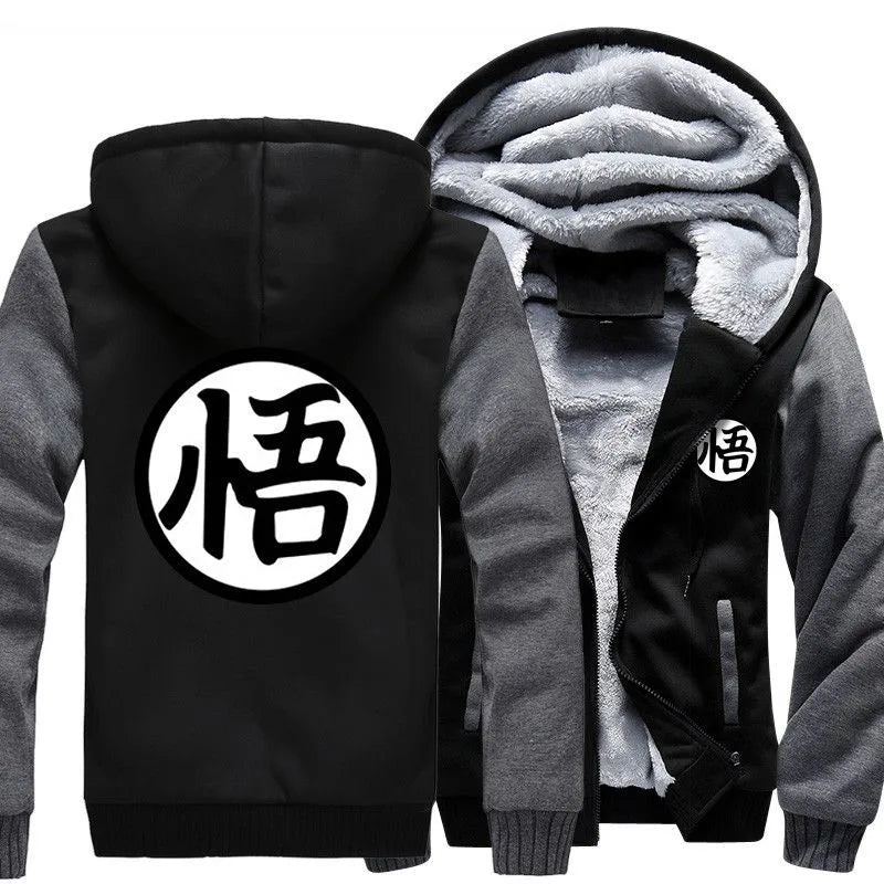 Veste Doublée Dragon Ball - Emblème Go de Goku