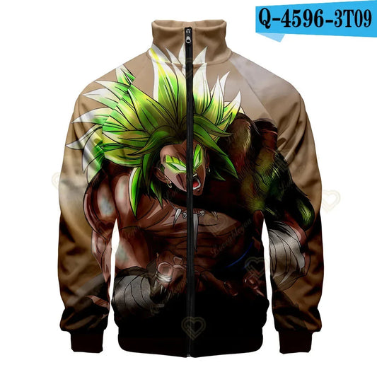 Dragon Ball Zip-Up Jacket - Broly Legendary Super Saiyan