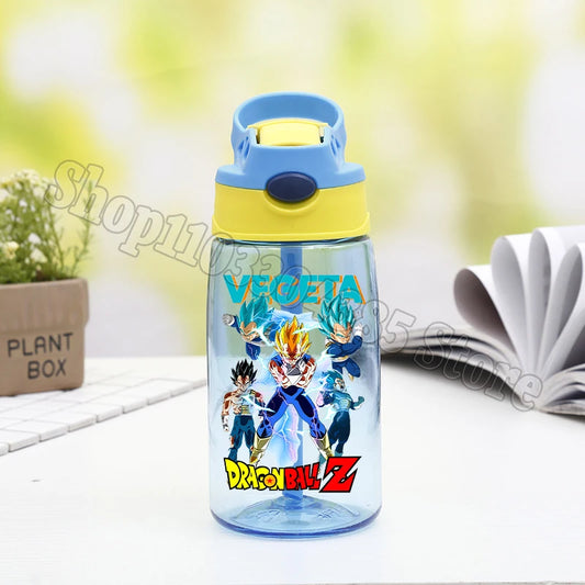 Dragon Ball Water Bottle - Vegeta Super Saiyan and Super Saiyan Blue