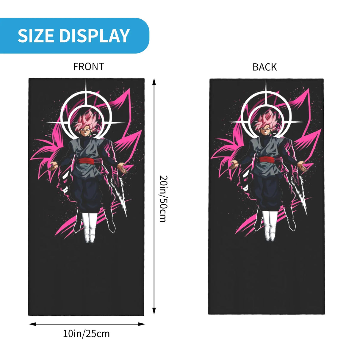 Tour de Cou Dragon Ball - Goku Black Rosé