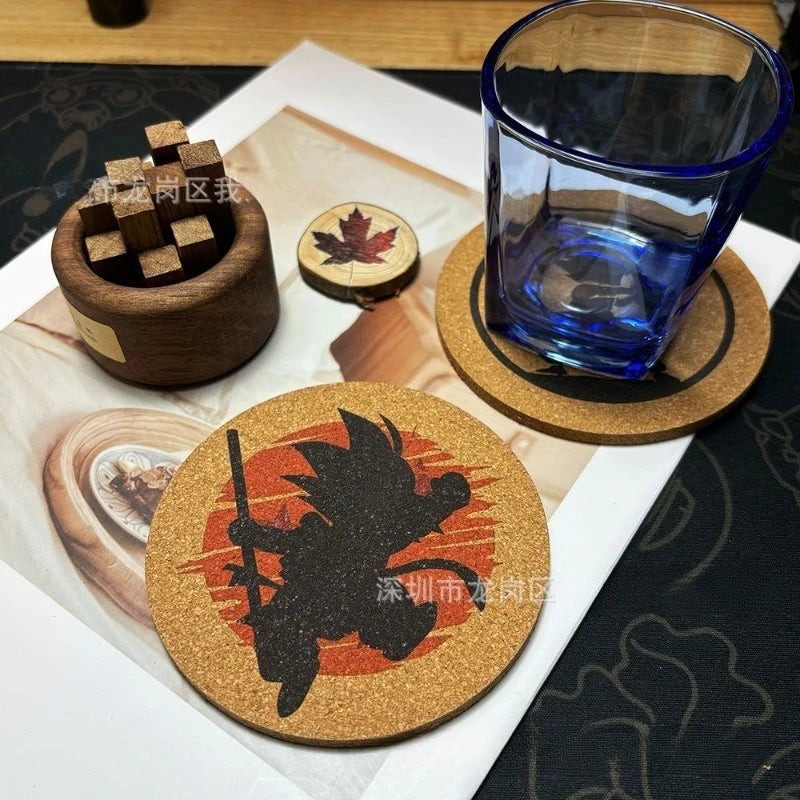 Lot de 9 Dessous de Verre Dragon Ball