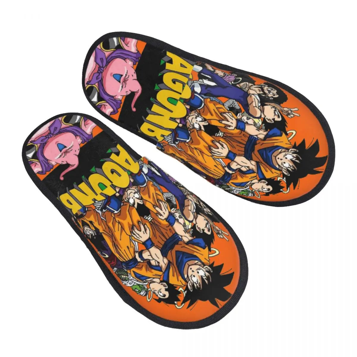 Chausson Dragon Ball - Goku et Majin Buu