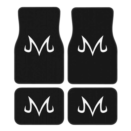 Dragon Ball Car Floor Mats - Majin Emblem
