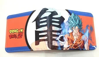 Dragon Ball Wallet - Goku Blue and the Kame Symbol