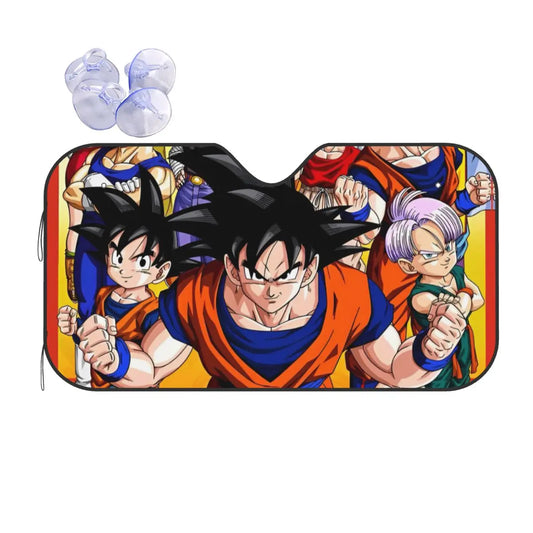 Dragon Ball Car Sunshade - Goku, Goten and Trunks