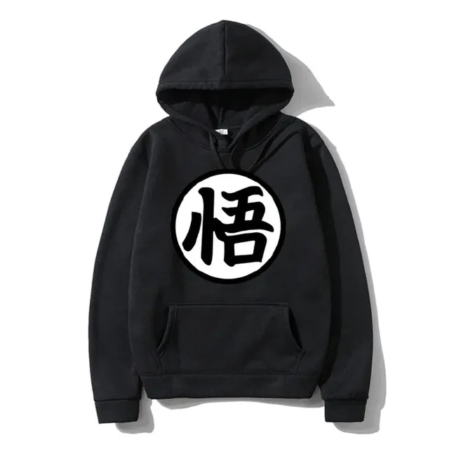 Sweat à Capuche Dragon Ball - Grand Emblème de Goku - Noir