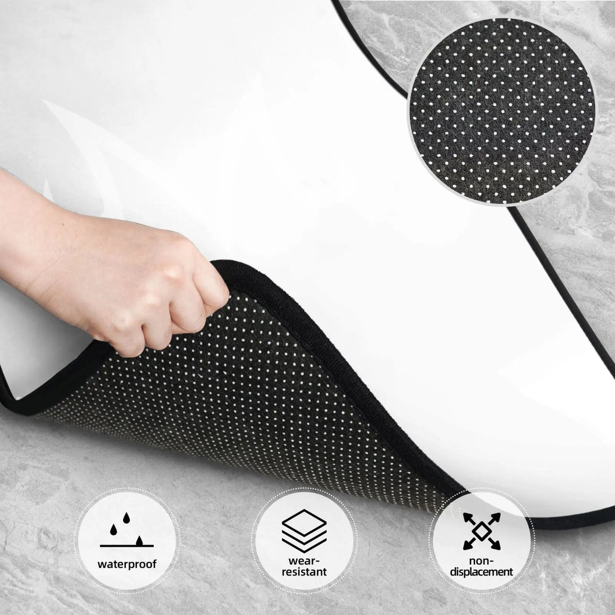 Tapis de Sol Voiture Dragon Ball - Emblème Majin
