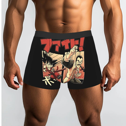 Dragon Ball Boxer Briefs - Kid Goku vs. Mercenary Tao