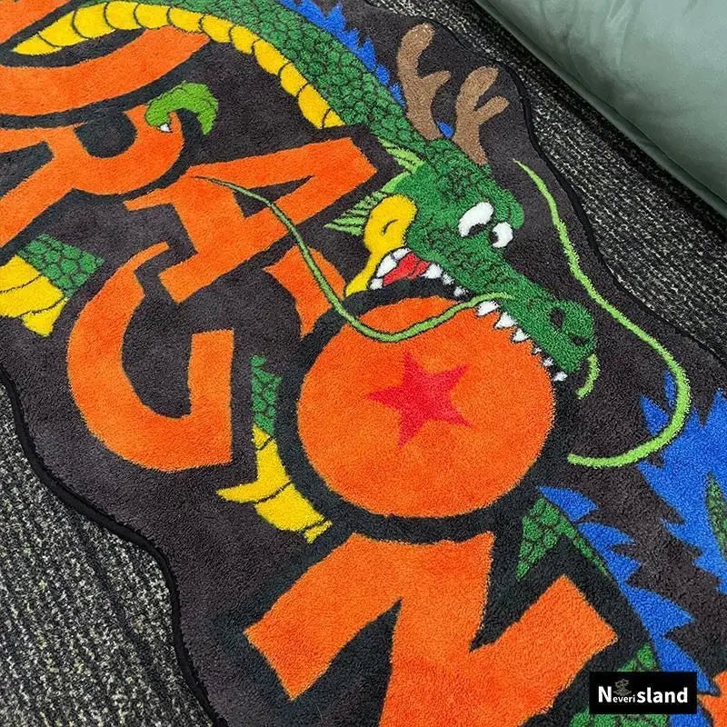 Tapis Dragon Ball - Logo et Shenron