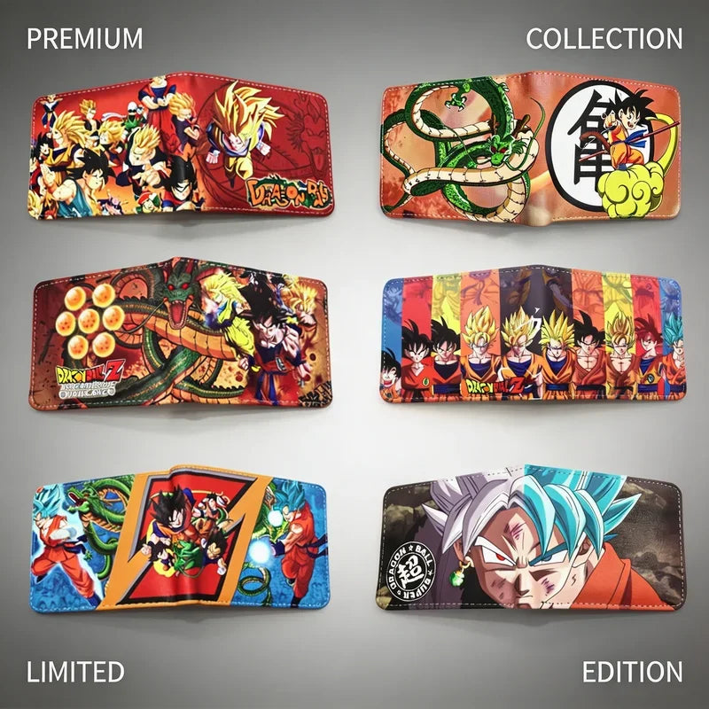 Portefeuille Dragon Ball - Goku Blue et l’Emblème Kame
