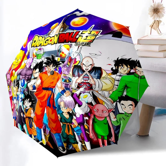 Dragon Ball Umbrella - Goku, Beerus and Whis