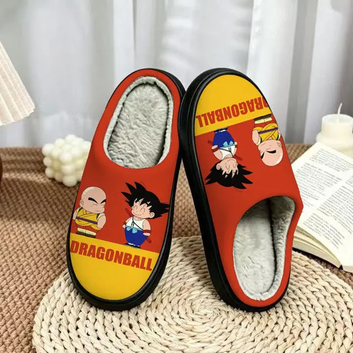 Chausson Dragon Ball - Krillin et Goku Enfant