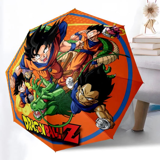 Dragon Ball Umbrella - Goku, Vegeta and Shenron
