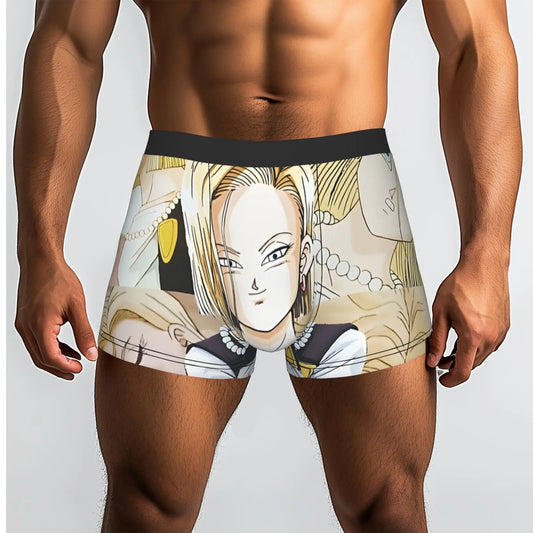 Dragon Ball Boxer Briefs - Android 18