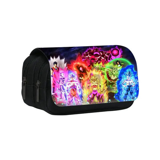 Dragon Ball Pencil Case - Goku Ultra Instinct, Jiren and Frieza