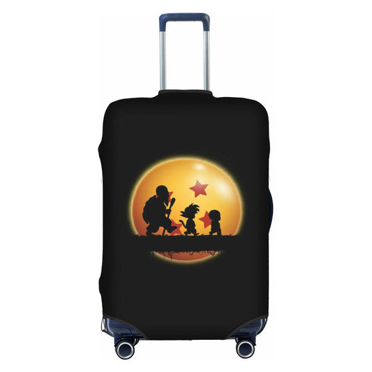 Dragon Ball Luggage Cover - Under the Full Moon