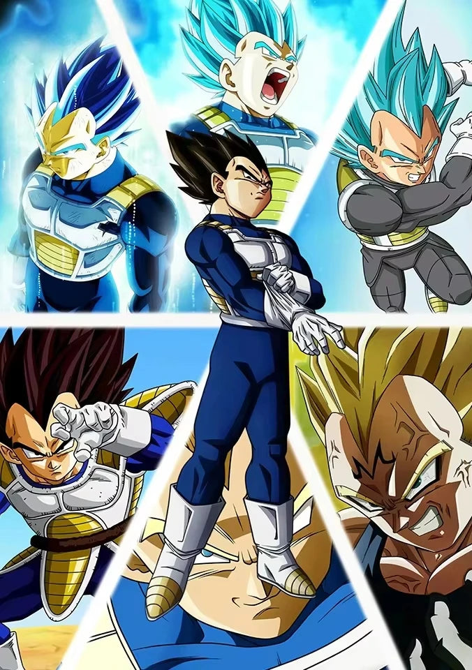 Puzzle Dragon Ball - Les Transformations de Vegeta