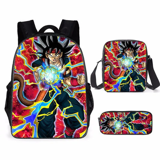 Dragon Ball Backpack Set - Bardock