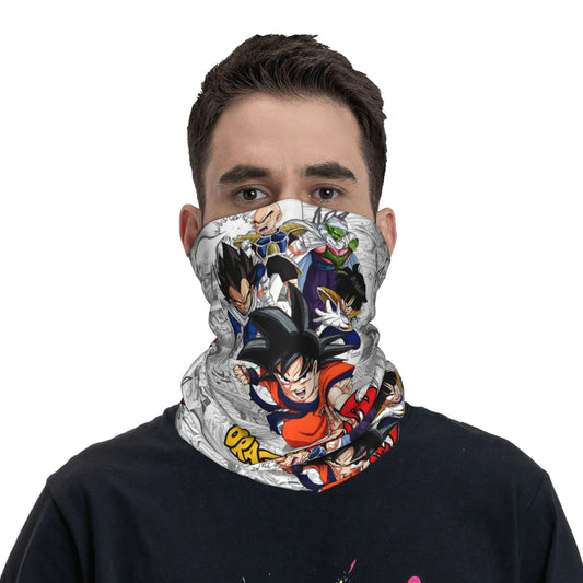 Dragon Ball Neck Gaiter - Goku, Vegeta, Piccolo, Gohan and Krillin