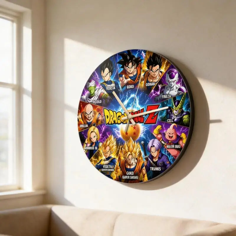 Horloge Murale Dragon Ball - Les Personnages