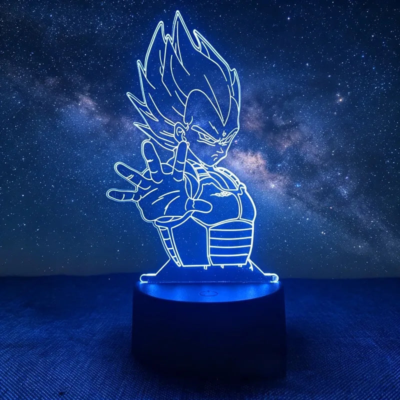 Dragon Ball 3D Lamp - Vegeta