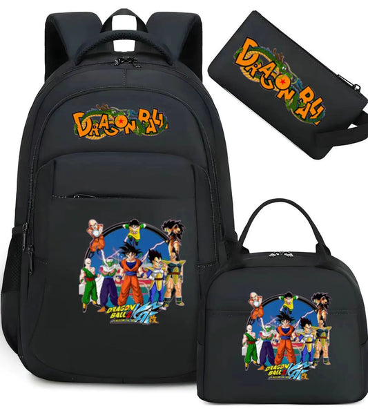 Dragon Ball Backpack Set - Goku, Piccolo, Raditz and Nappa