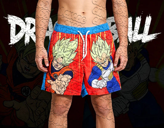 Dragon Ball Shorts - Goku and Vegeta