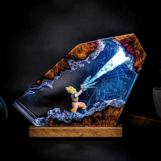 Dragon Ball Lamp - Goku and the Kamehameha