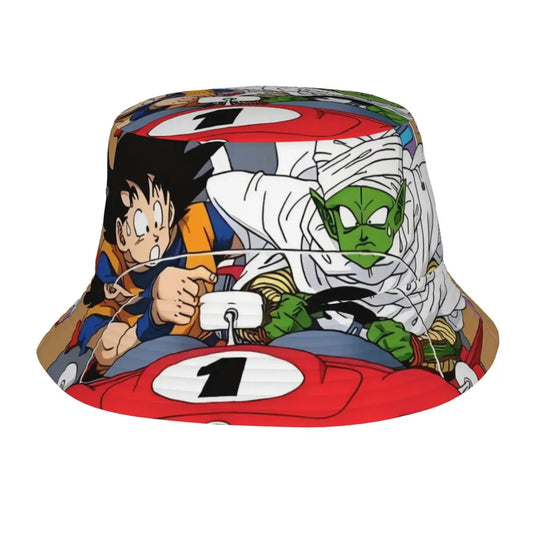 Dragon Ball Bucket Hat - Goku and Piccolo at Driving School