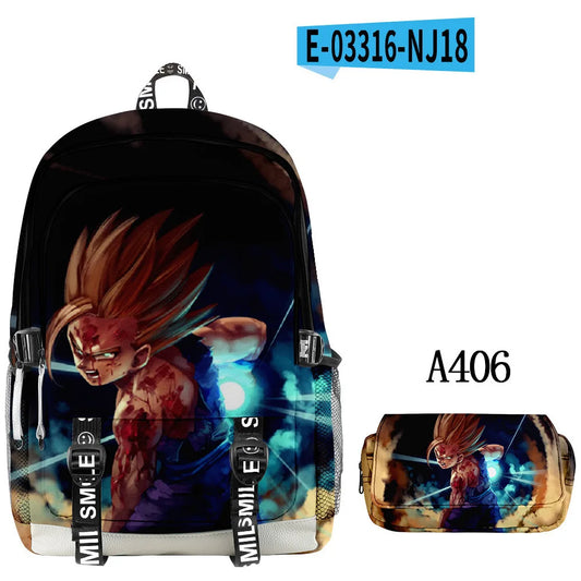 Dragon Ball Backpack Set - Gohan Super Saiyan 2