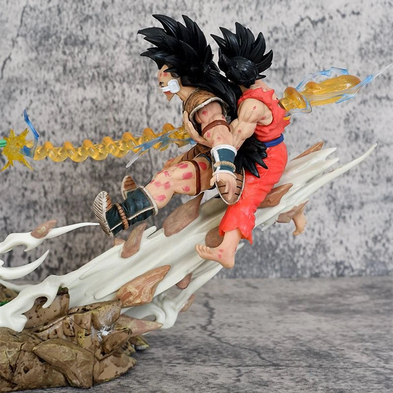 Figurine Dragon Ball - Goku et Piccolo contre Raditz