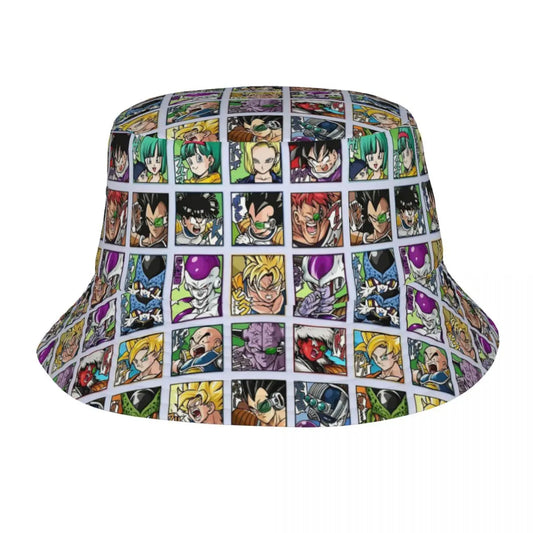 Dragon Ball Bucket Hat - The Z Fighters, Frieza and Cell