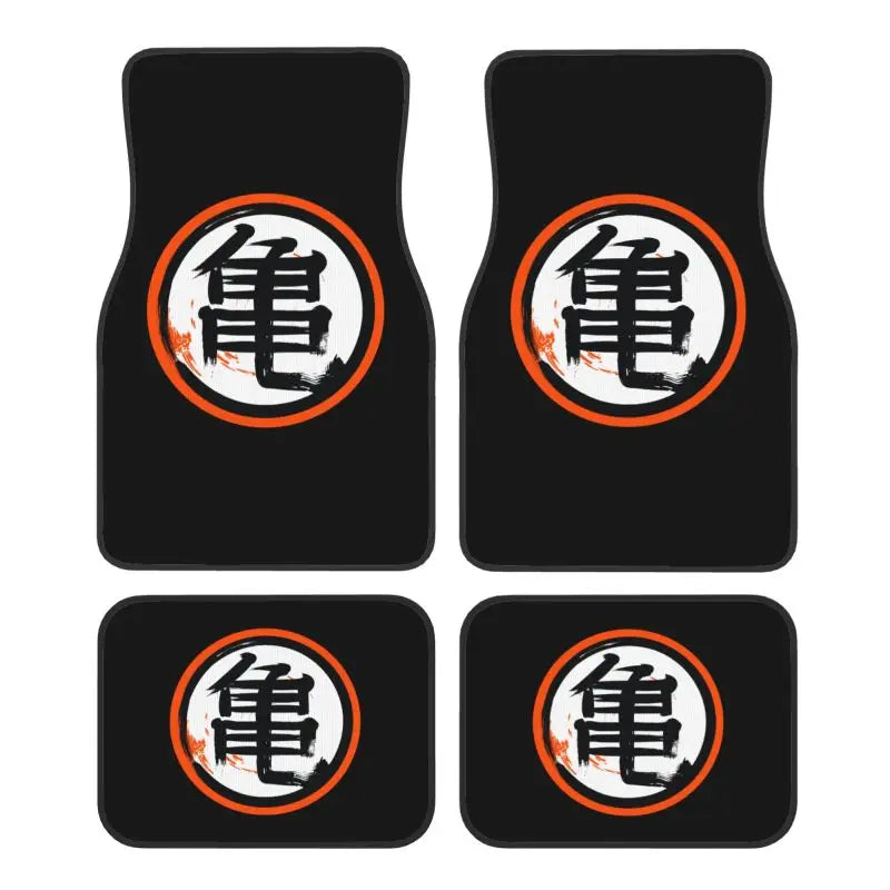 Tapis de Sol Voiture Dragon Ball - Emblème Kame