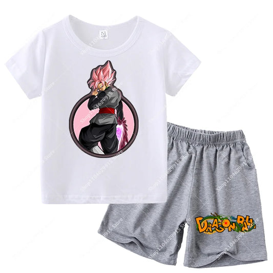 Dragon Ball Kids' Pajamas - Goku Black Rosé