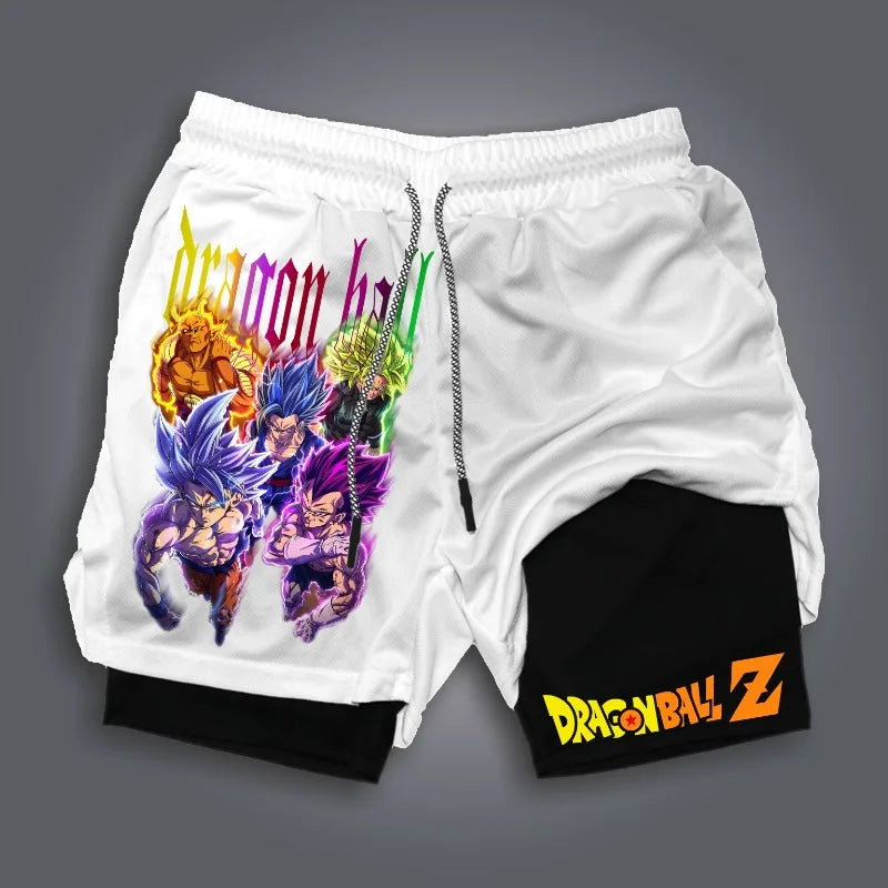 Short Dragon Ball - Goku, Vegeta, Gohan, Piccolo et Broly