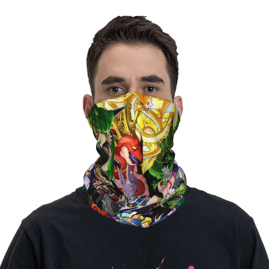 Dragon Ball Neck Gaiter - Shenron, Beerus and Cell