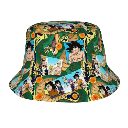Dragon Ball Bucket Hat - Shenron and the Heroes of Dragon Ball