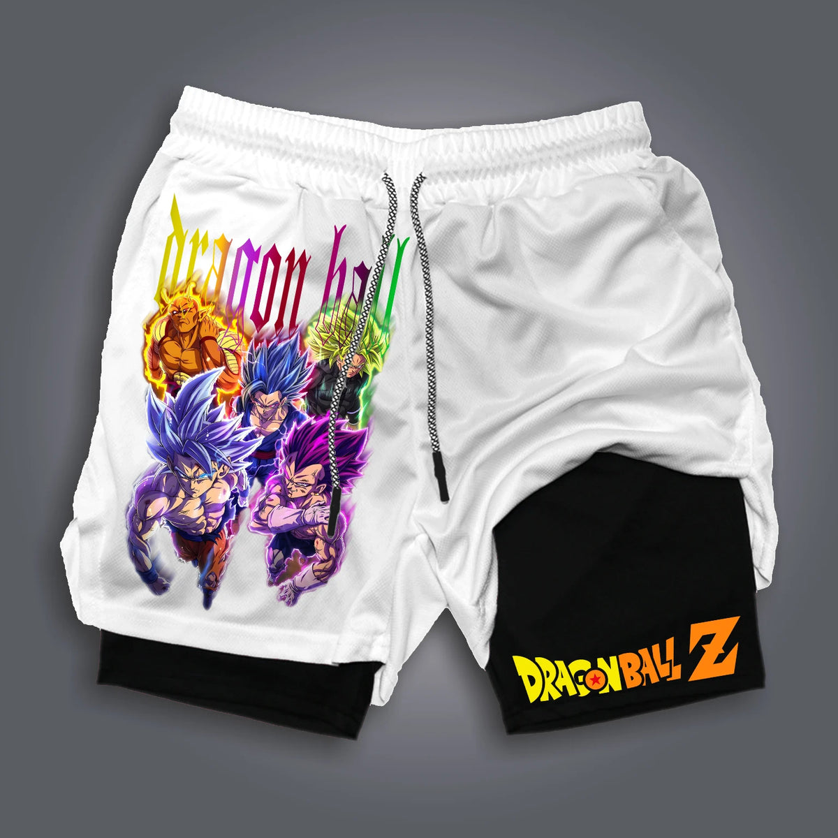 Short Dragon Ball - Goku, Vegeta, Gohan, Piccolo et Broly