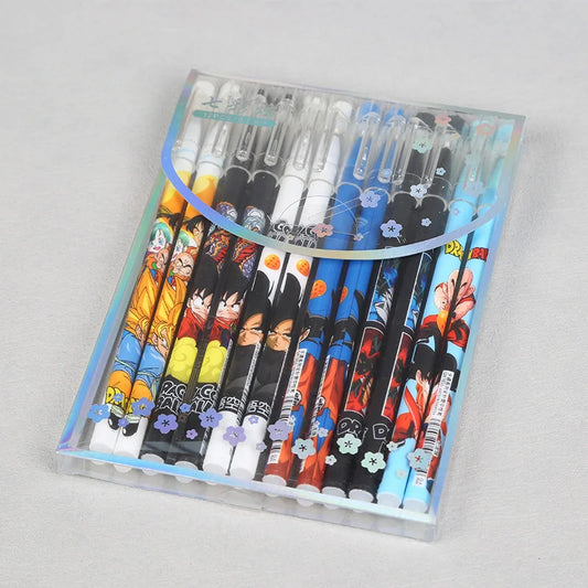 Set of 12 Dragon Ball Gel Pens