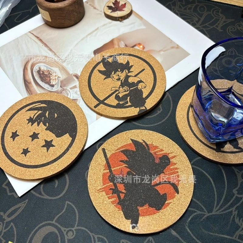 Lot de 9 Dessous de Verre Dragon Ball