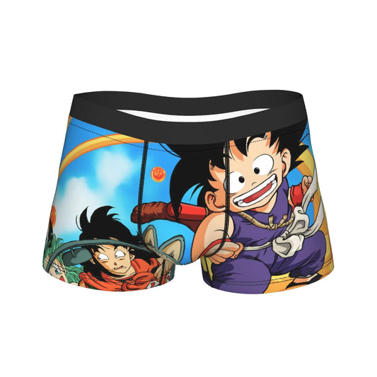 Dragon Ball Boxer Briefs - Kid Goku, Bulma and Yamcha
