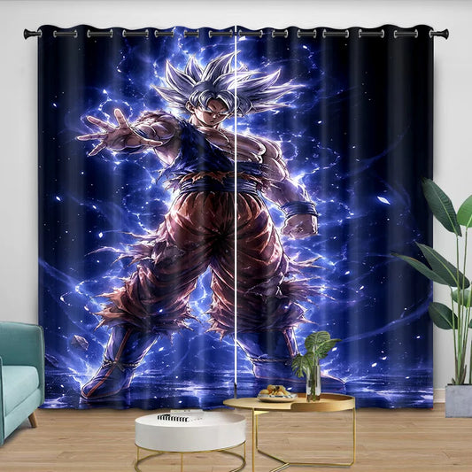 Dragon Ball Curtain - Goku Ultra Instinct