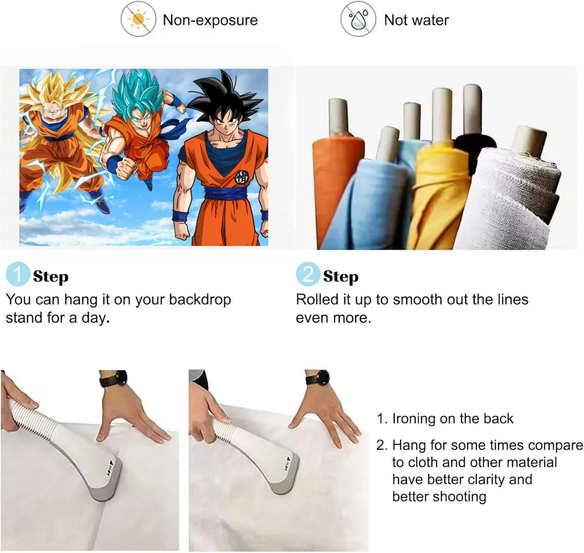 Toile de Fond Dragon Ball - Gogeta et Vegito