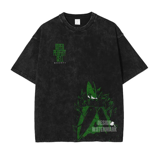 Dragon Ball T-Shirt - Cell Green Print