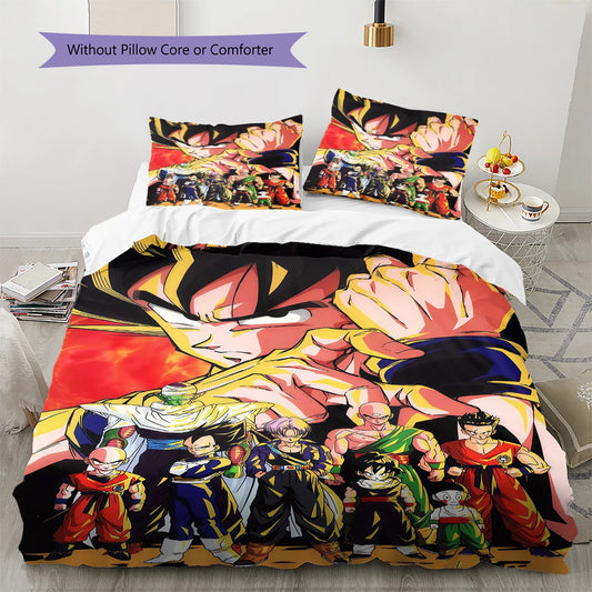 Dragon Ball Duvet Cover - Goku and the Z Fighters