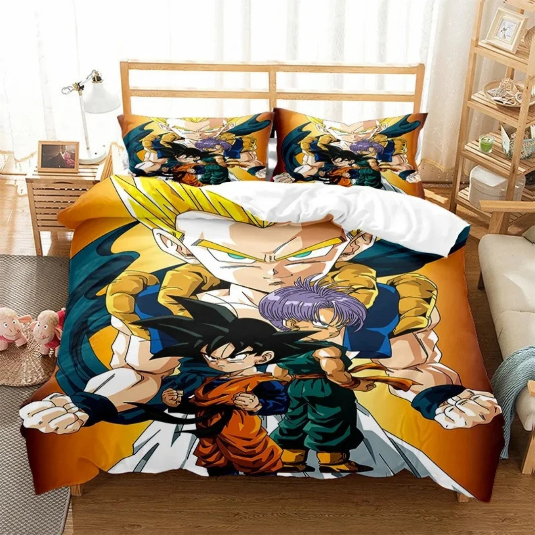 Housse de Couette Dragon Ball - Goten et Trunks Enfants